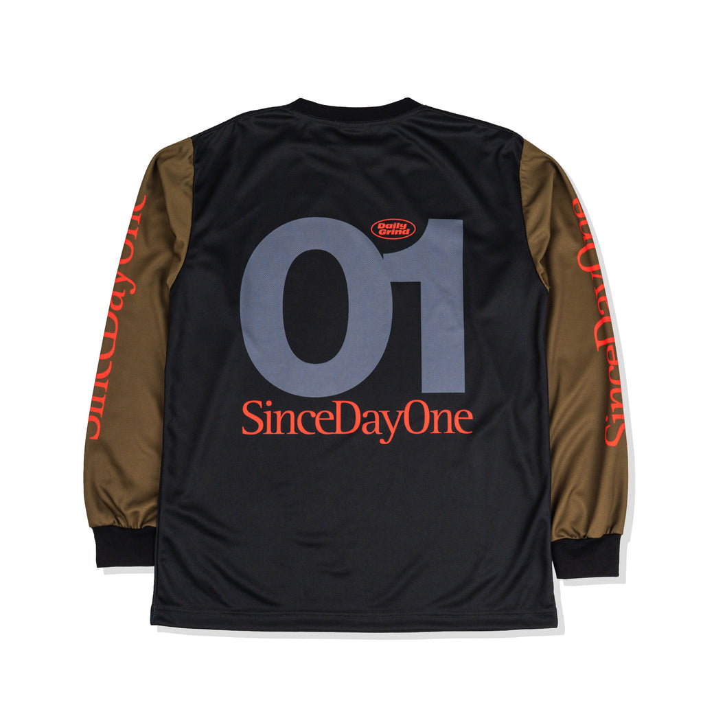 DAILY GRIND CRUCIAL JERSEY LONGSLEEVES BLACK