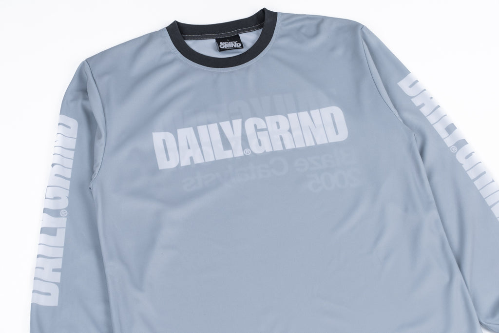 DAILY GRIND BLAZE EXTENDED JERSEY LONGSLEEVES GRAY