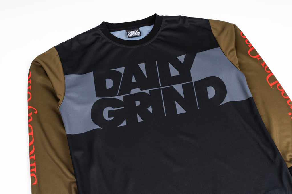 DAILY GRIND CRUCIAL JERSEY LONGSLEEVES BLACK