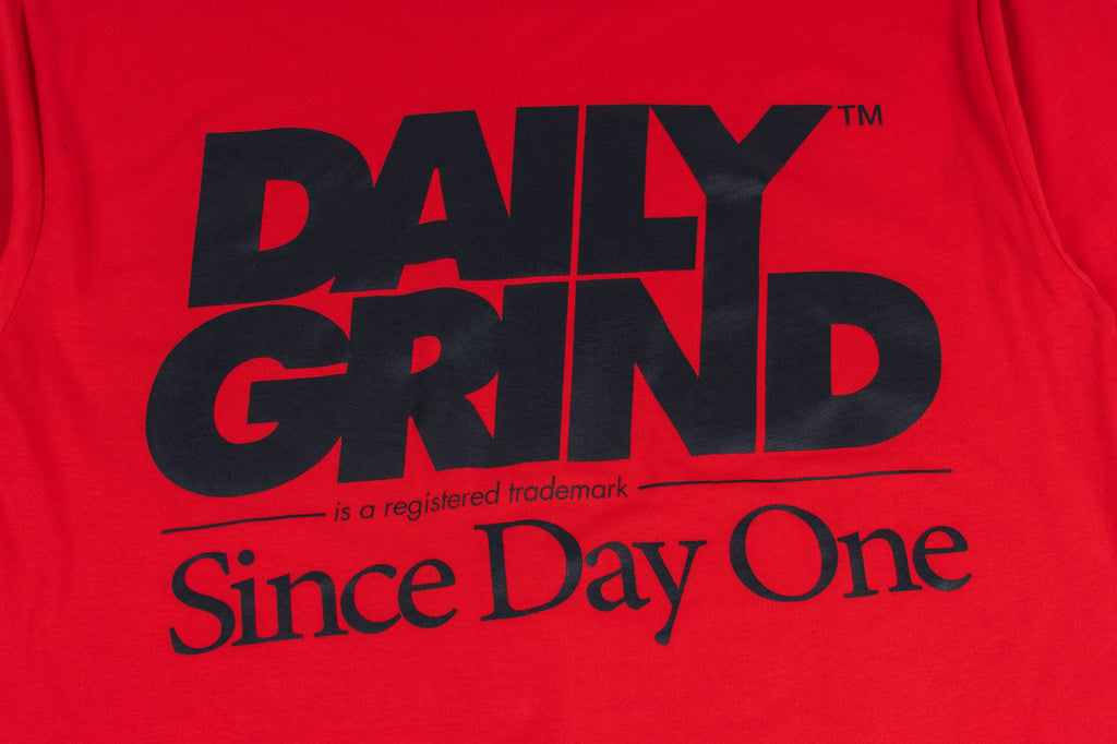 DAILY GRIND CENTRAL TSHIRT RED