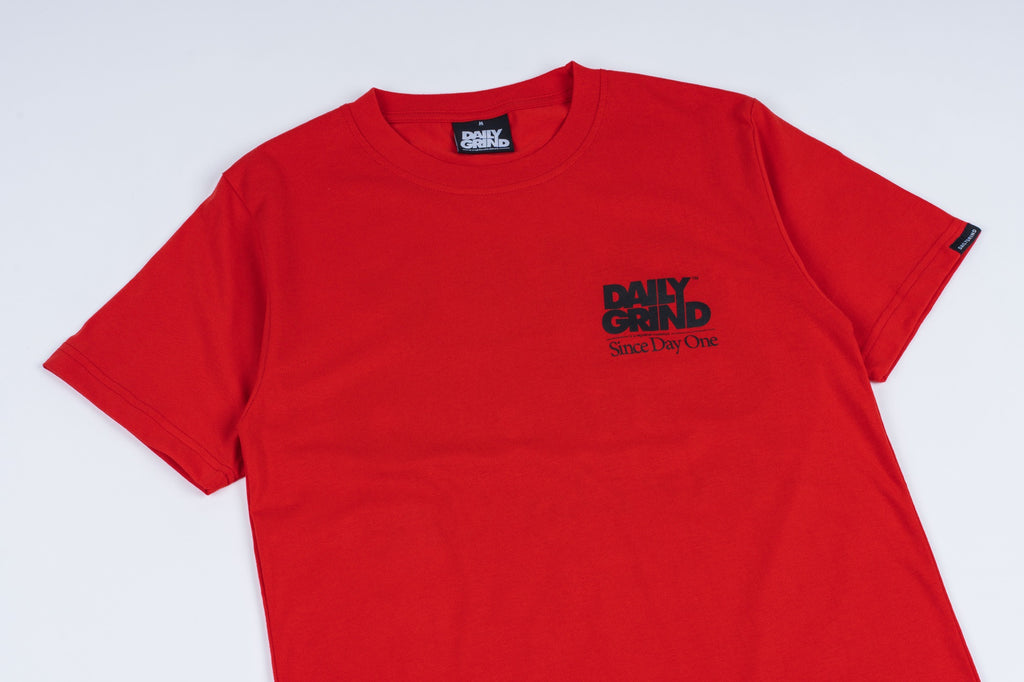 DAILY GRIND CENTRAL TSHIRT RED