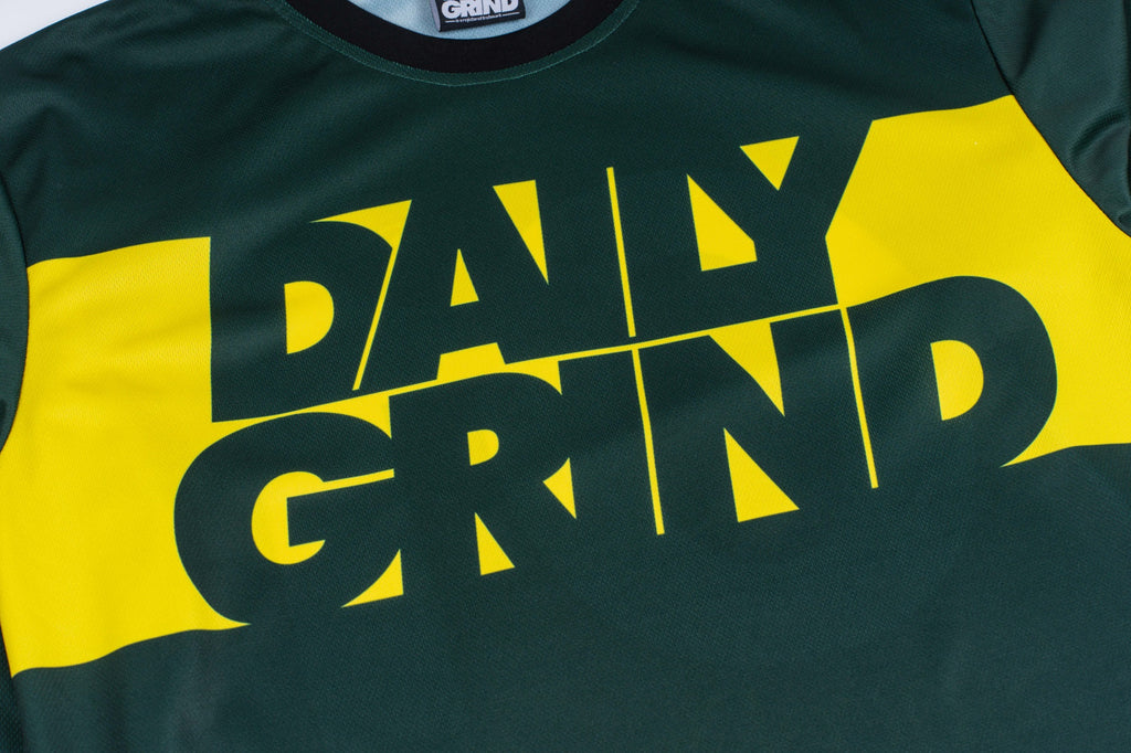 DAILY GRIND CRUCIAL JERSEY LONGSLEEVES MOSS GREEN