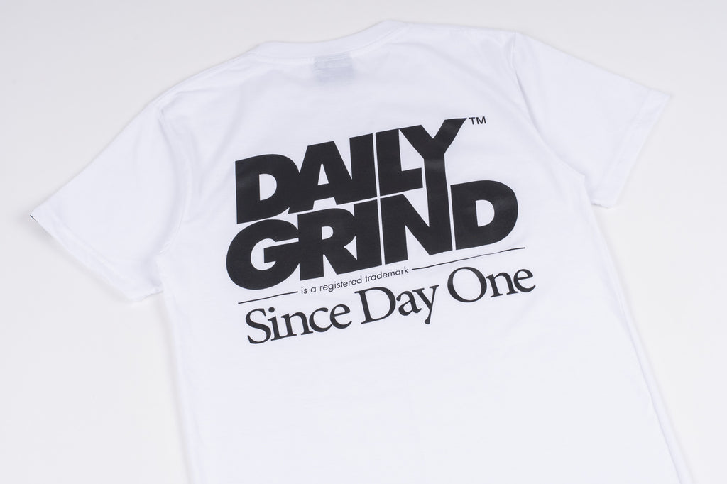 DAILY GRIND CENTRAL TSHIRT WHITE