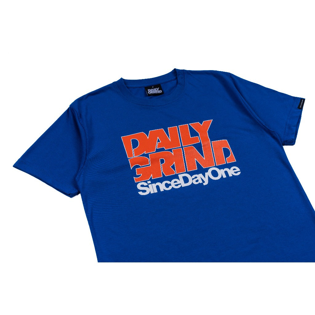 DAILY GRIND SHEAR ONE TSHIRT ROYAL BLUE