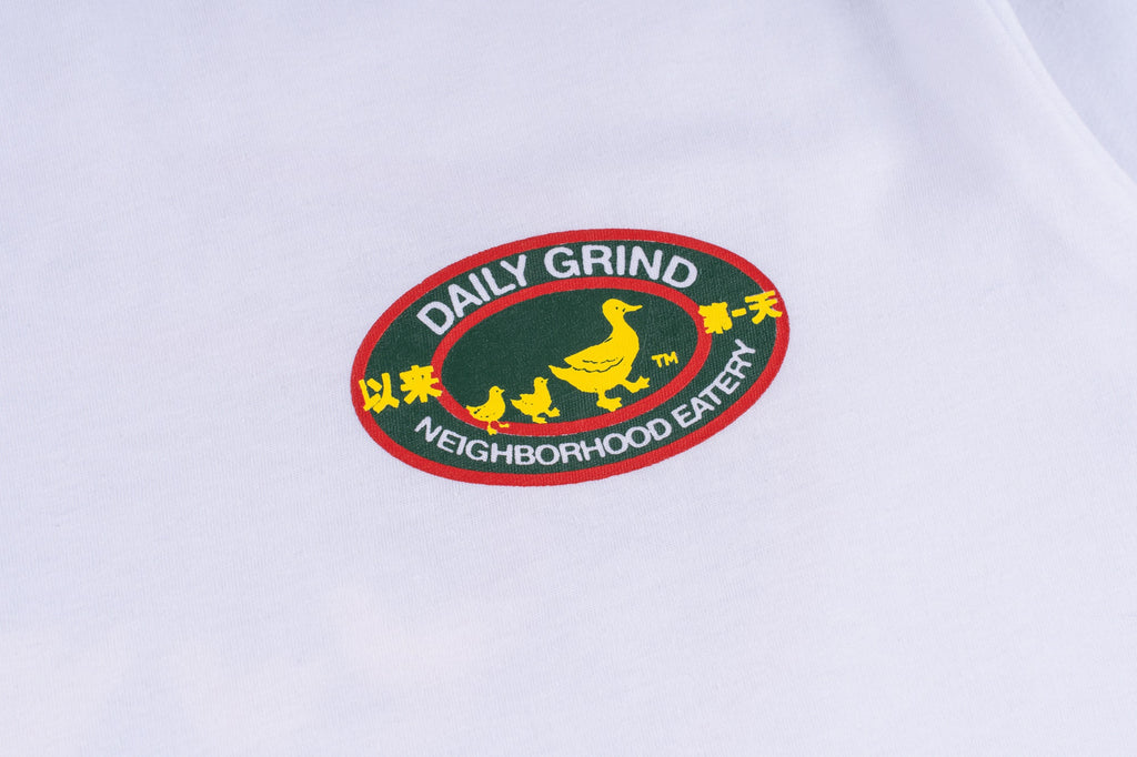 DAILY GRIND DAILY EATERY TSHIRT WHITE