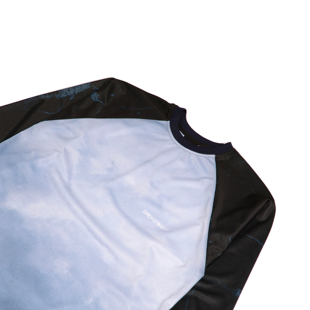 DAILY GRIND AIRBORNE JERSEY RAGLAN LIGHT BLUE
