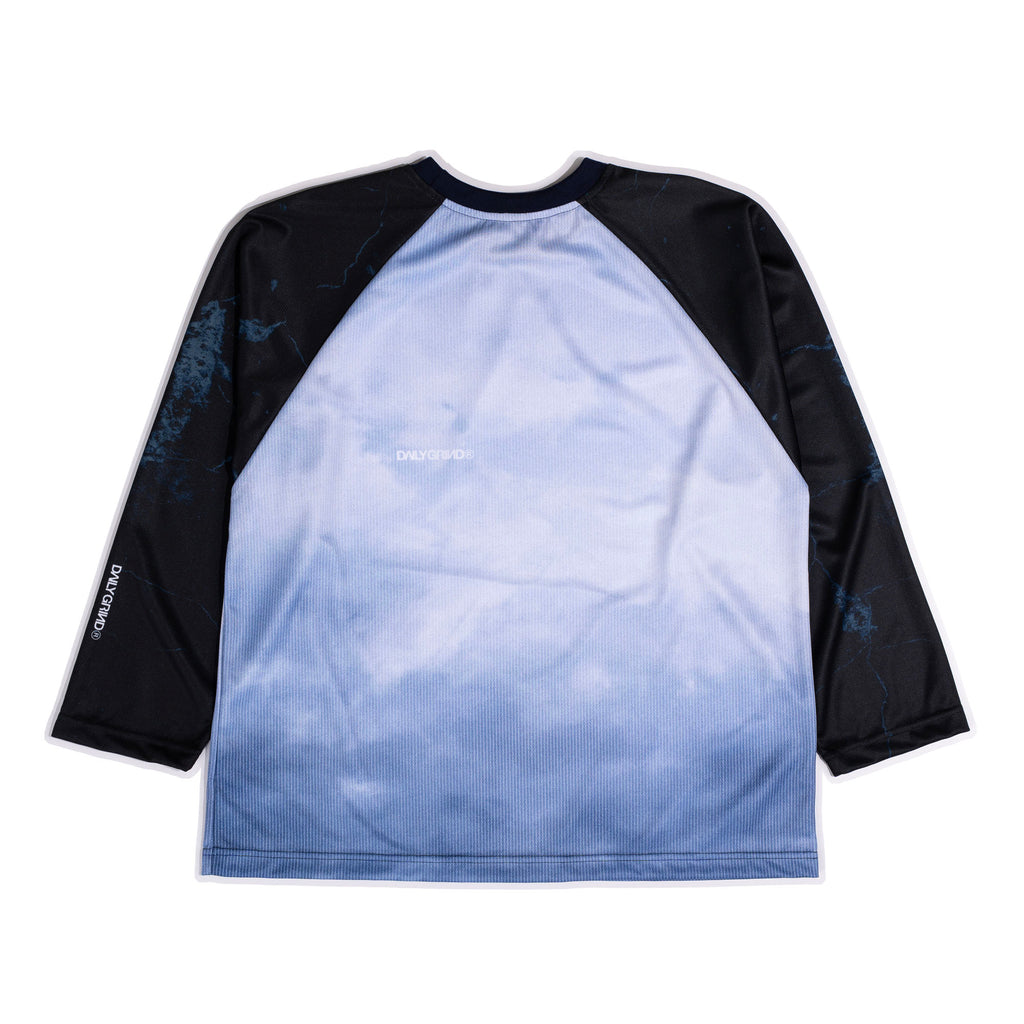 DAILY GRIND AIRBORNE JERSEY RAGLAN LIGHT BLUE