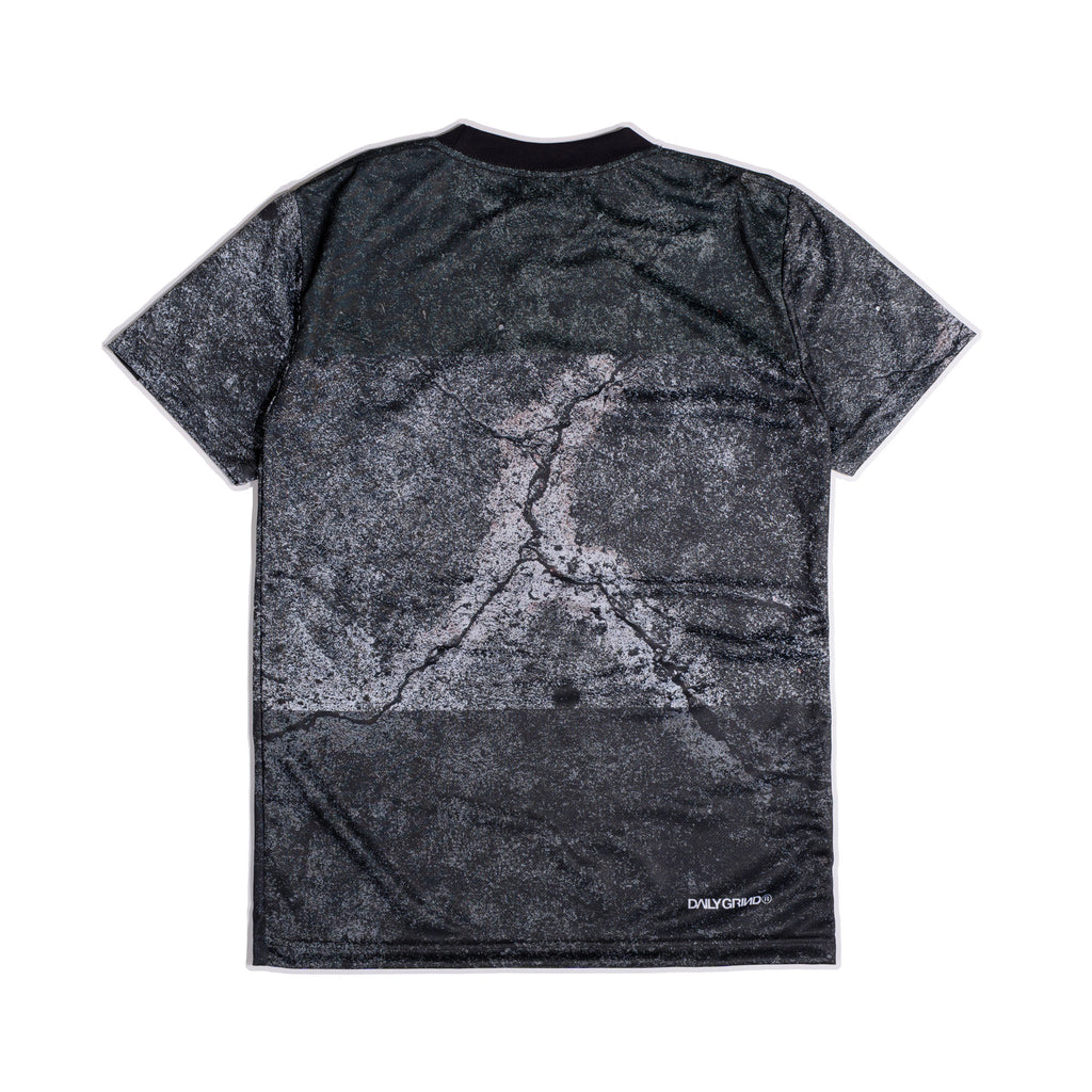 DAILY GRIND CRACKLINE JERSEY SHORTSLEEVE BLACK
