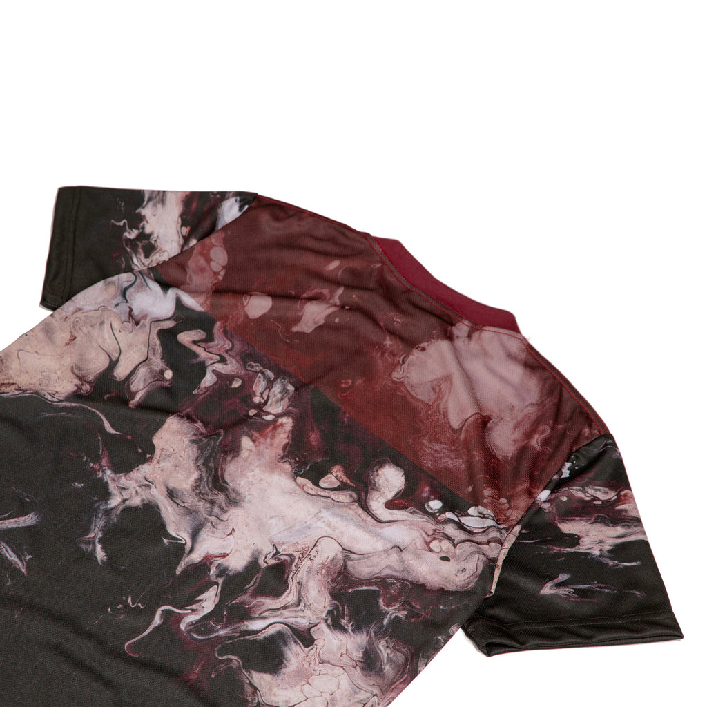 DAILY GRIND CRIMSON JERSEY SHORTSLEEVE MAROON