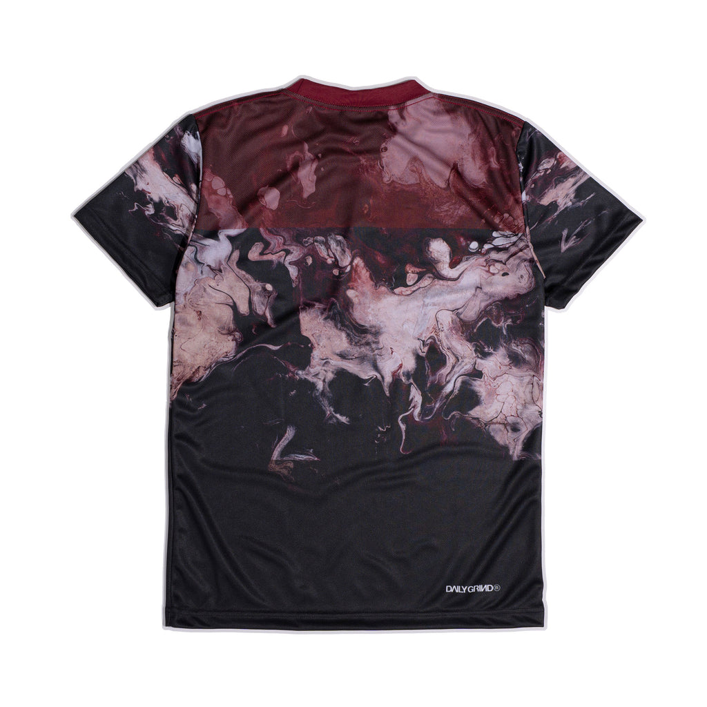 DAILY GRIND CRIMSON JERSEY SHORTSLEEVE MAROON
