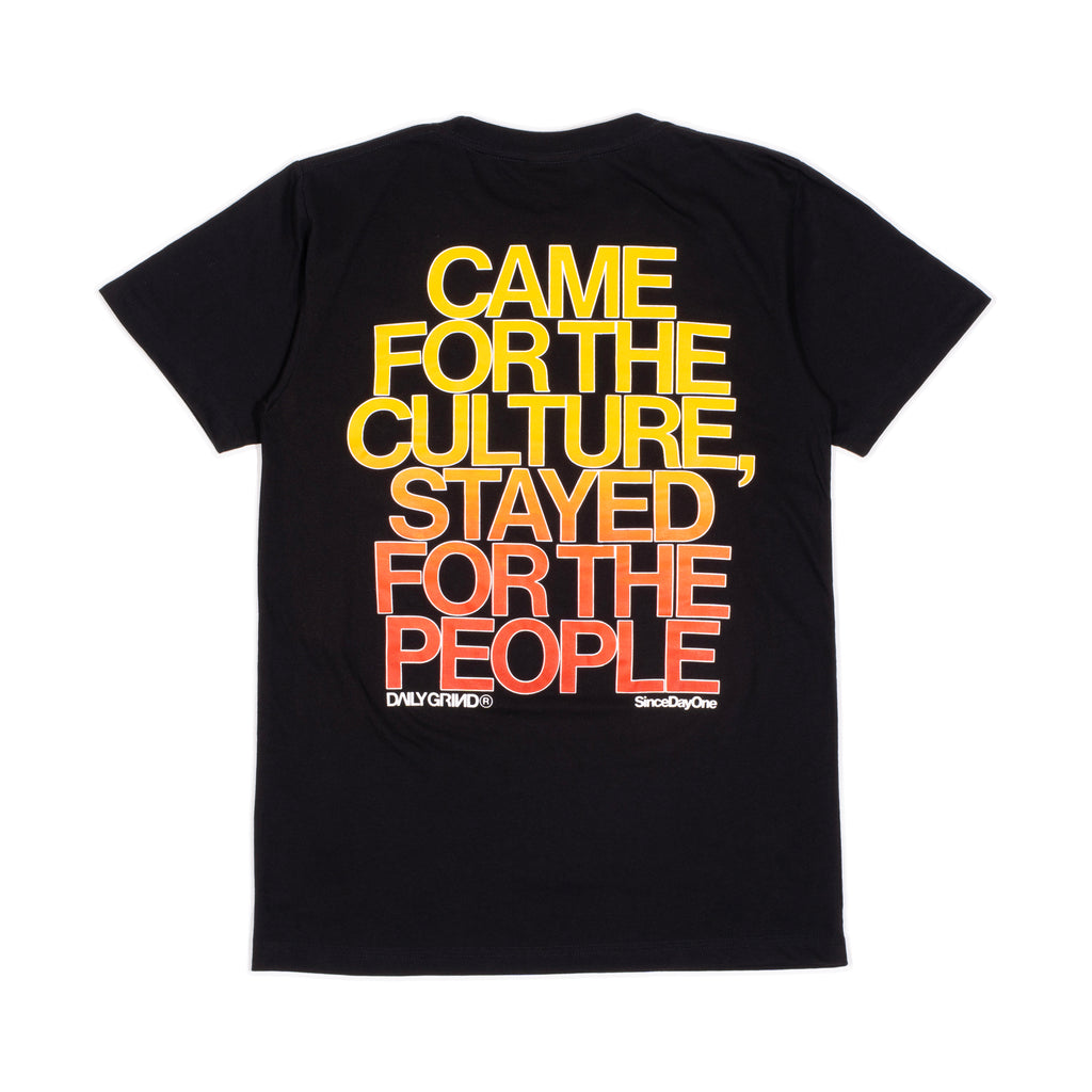 DAILY GRIND CULTURED TSHIRT BLACK