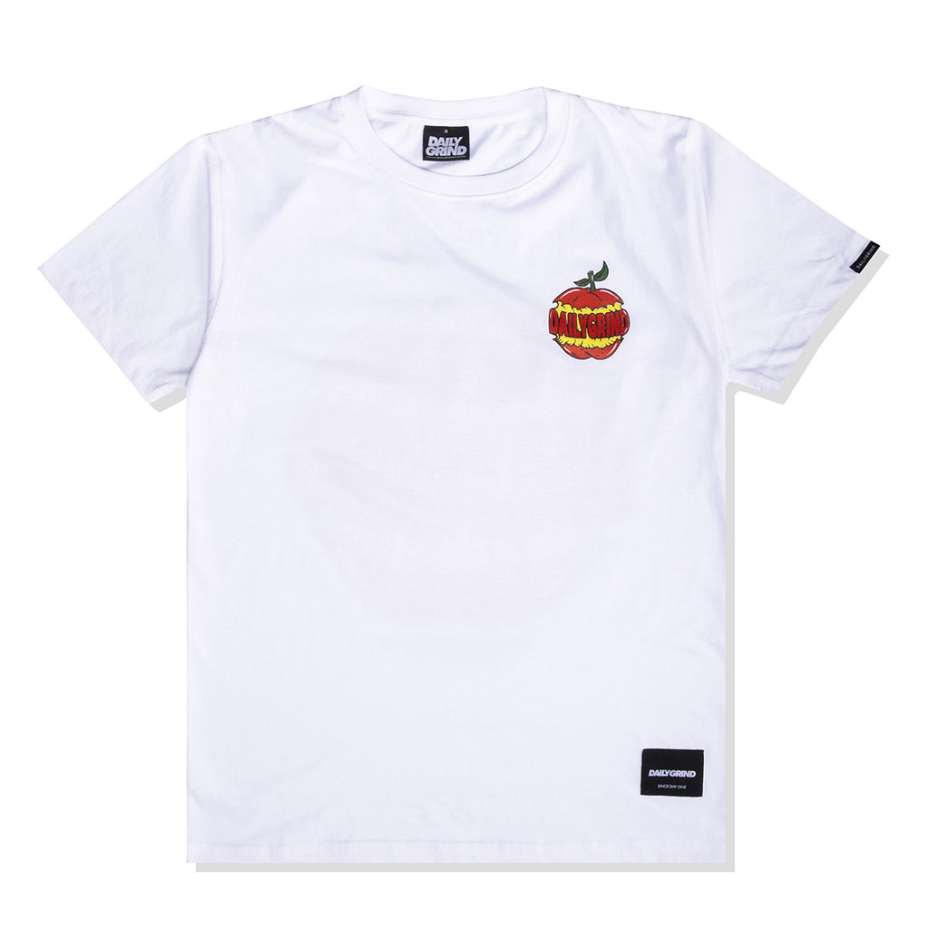 DAILY GRIND BITE TSHIRT WHITE