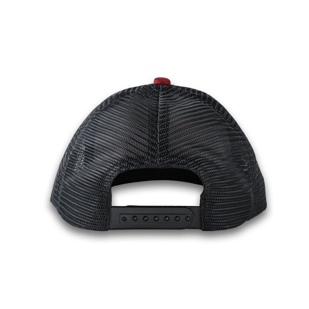 DAILY GRIND MAIN TRUCKER CAP MAROON