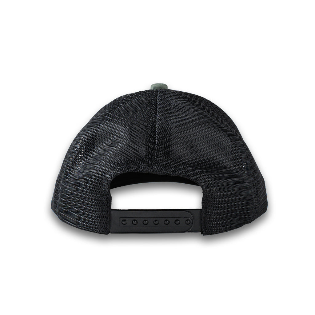 DAILY GRIND MAIN TRUCKER CAP VINE GREEN