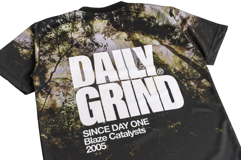 DAILY GRIND BLAZE FOREST JERSEY BROWN