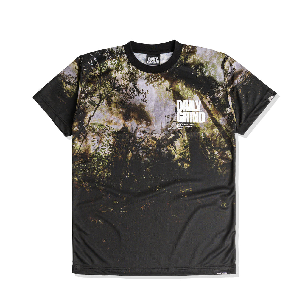 DAILY GRIND BLAZE FOREST JERSEY BROWN