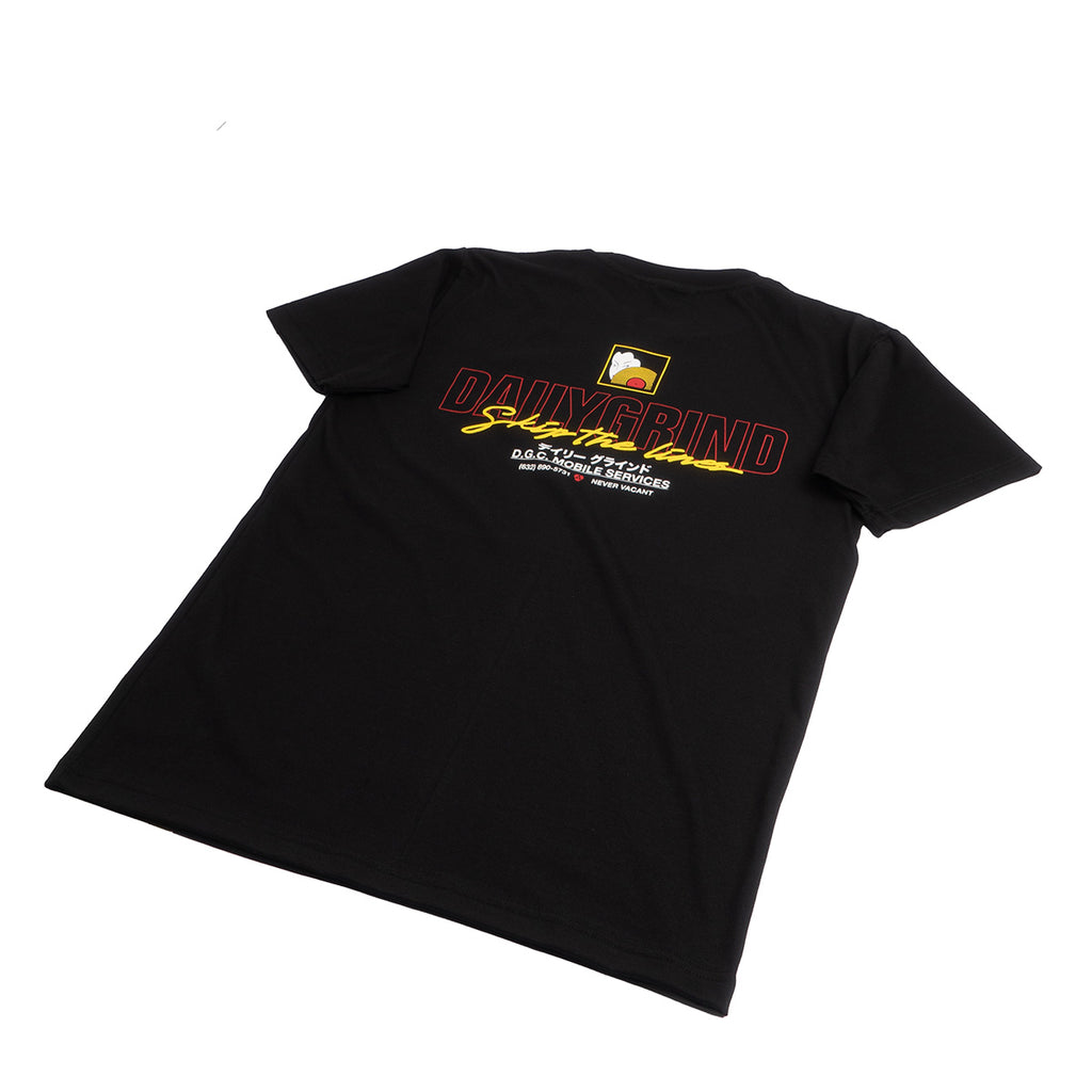 DAILY GRIND DGC MOBILE TSHIRT BLACK