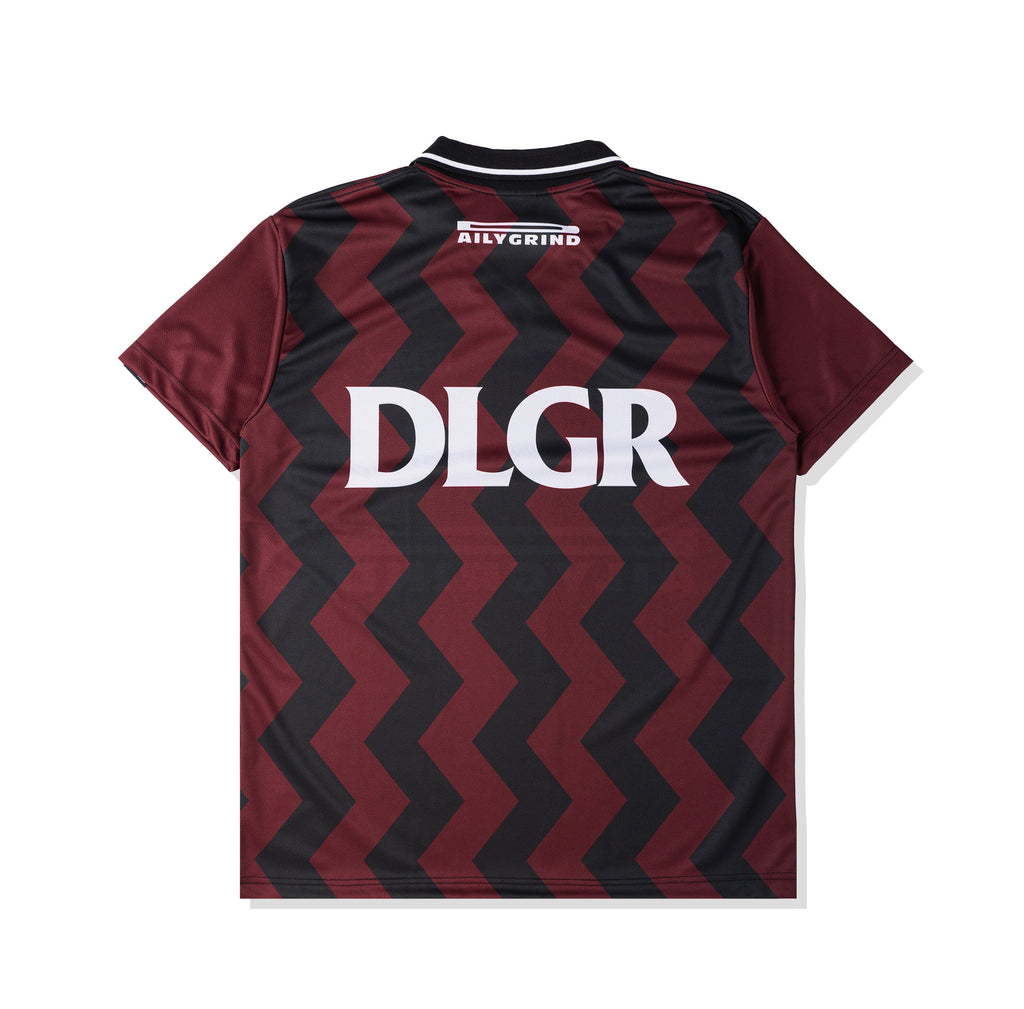 DAILY GRIND INTER ONE JERSEY POLO MAROON