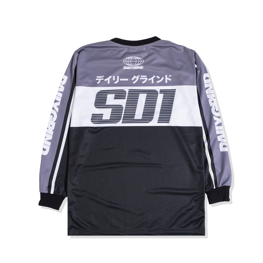 DAILY GRIND MOMENTUM JERSEY LONGSLEEVES BLACK