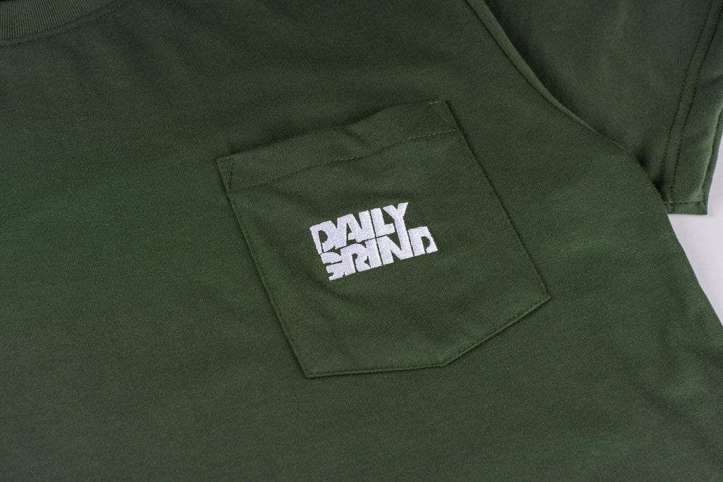 DAILY GRIND SHEAR POCKET TEE EMBRO FATIGUE