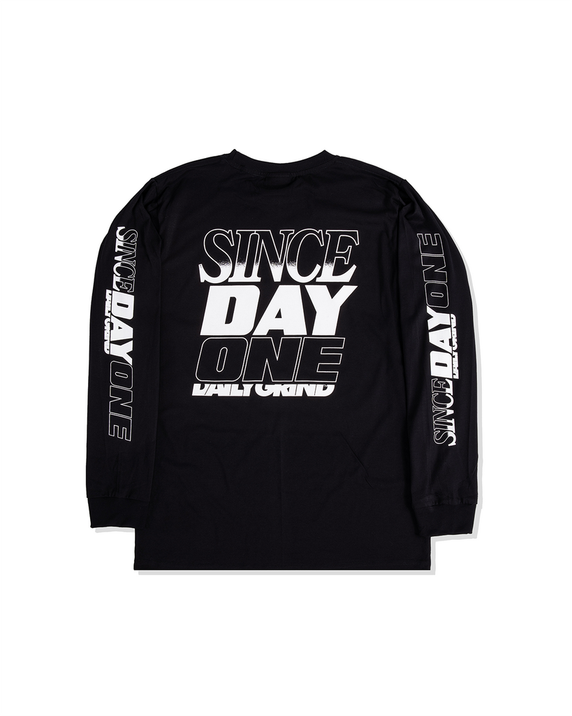 DAILY GRIND INVERT LONGSLEEVES BLACK