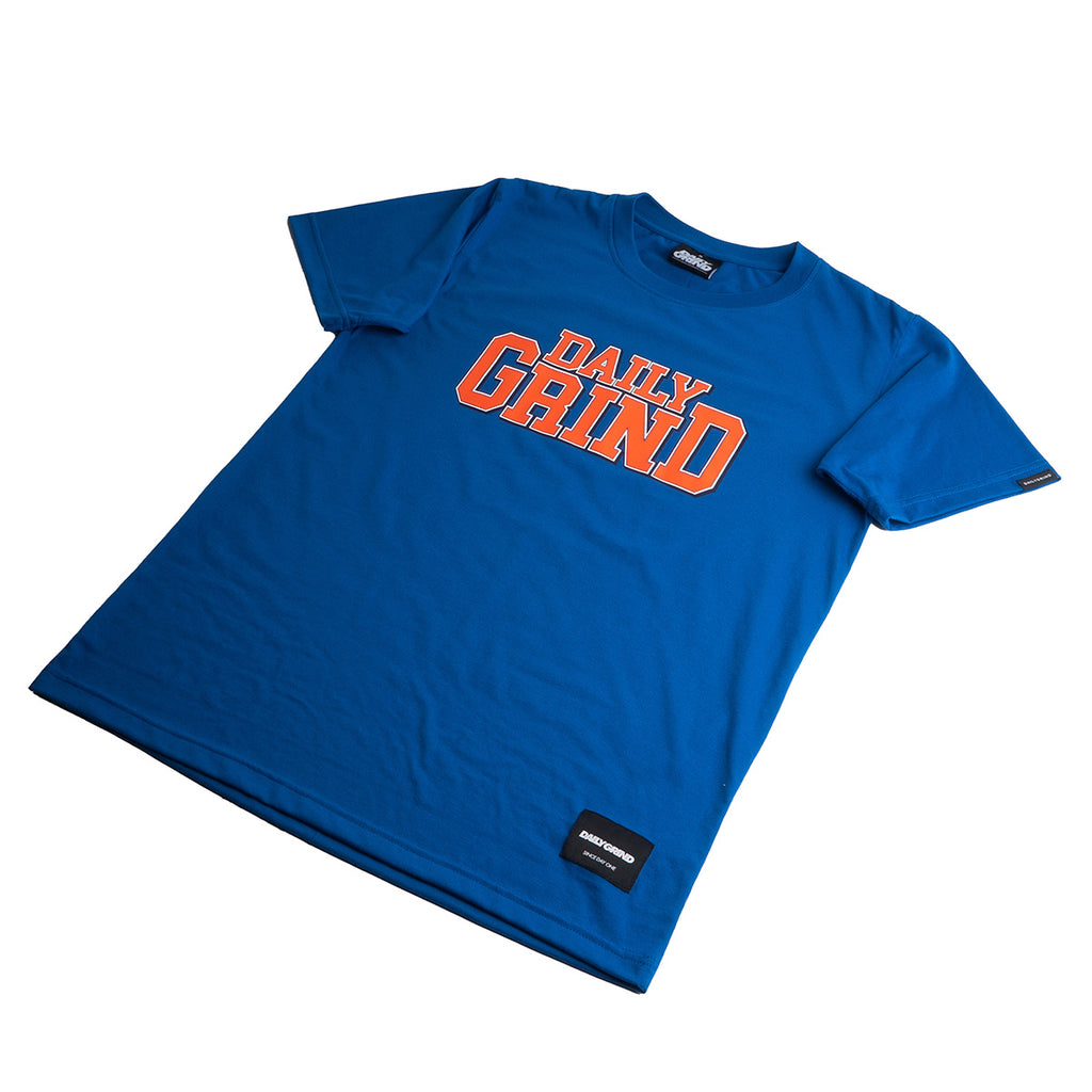 DAILY GRIND BINARY TSHIRT ROYAL BLUE