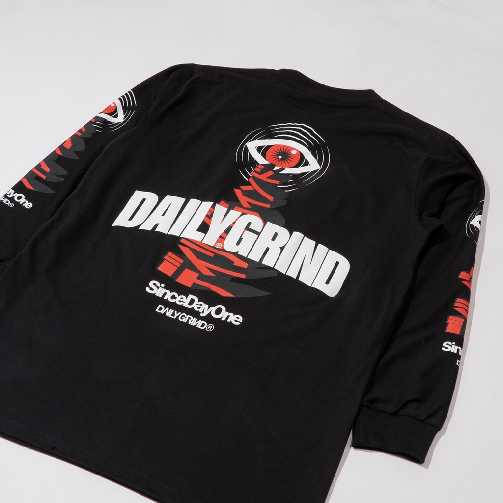 DAILY GRIND EYE TOWER LONGSLEEVES BLACK