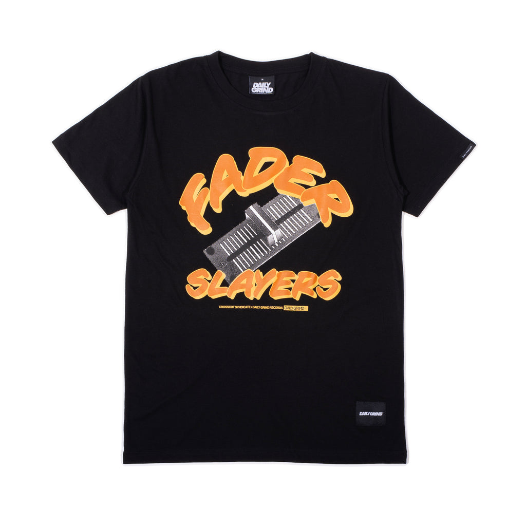 DAILY GRIND FADER SLAYERS TSHIRT BLACK