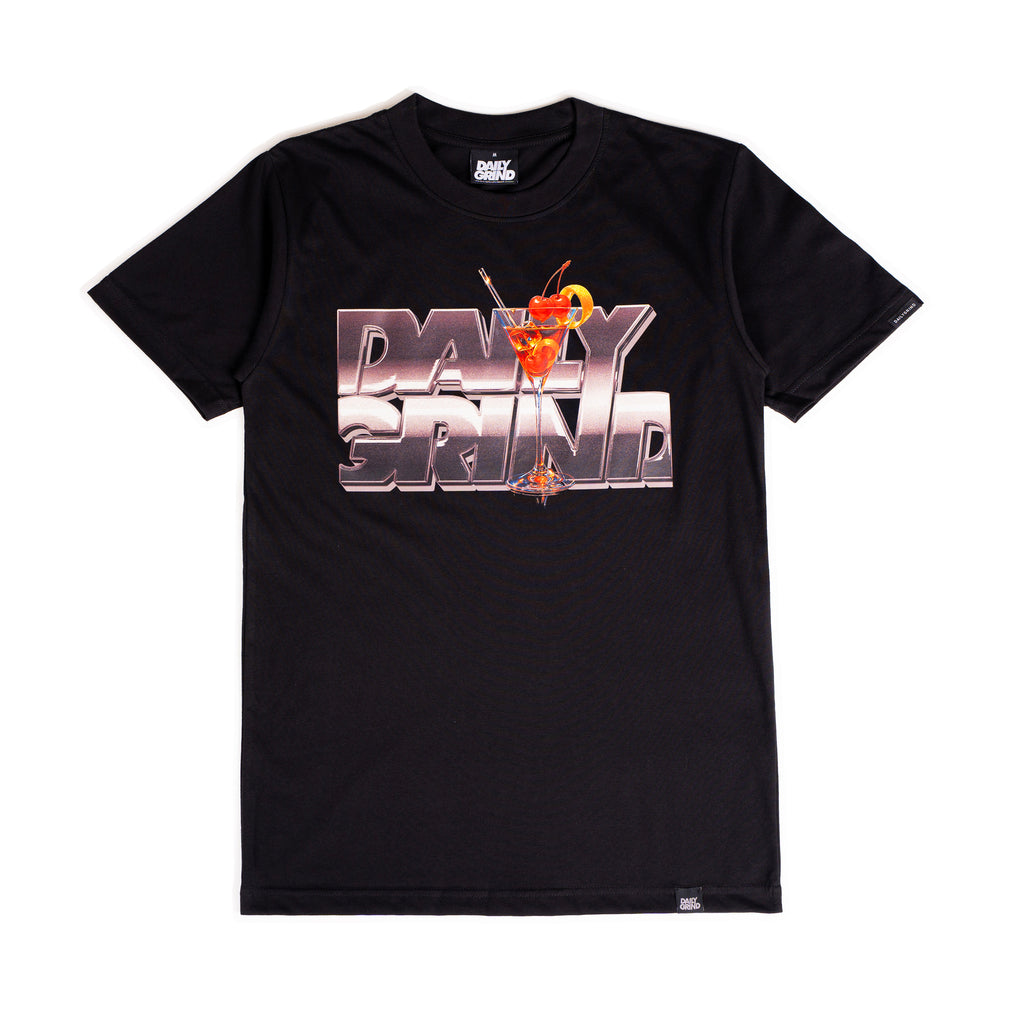 DAILY GRIND GRIND & TONIC TSHIRT BLACK