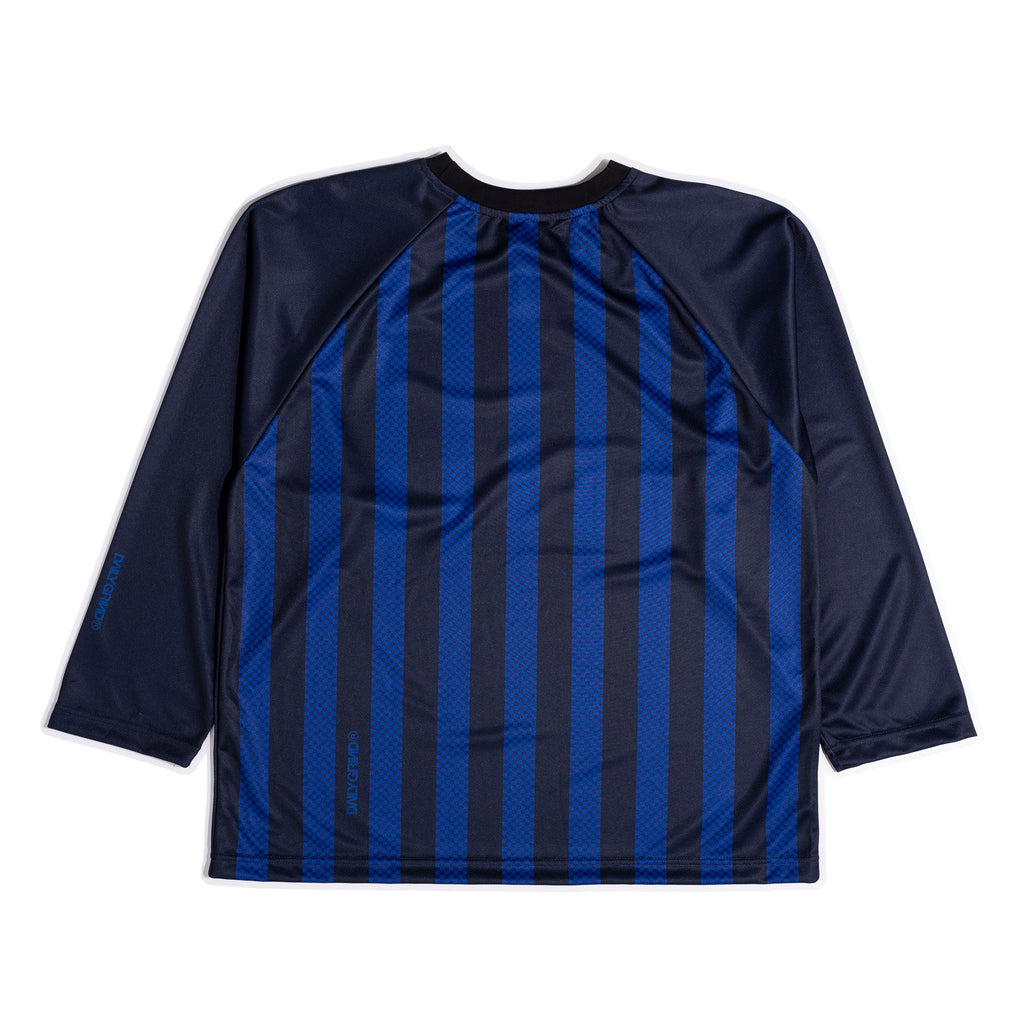 DAILY GRIND LINEAR CODE JERSEY LONGSLEEVE BLUE