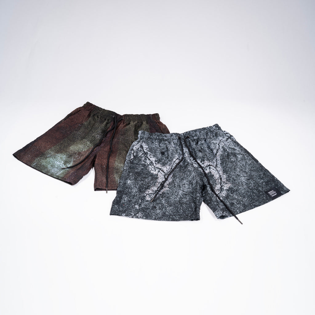 DAILY GRIND CITY STAINED SHORT MAROON