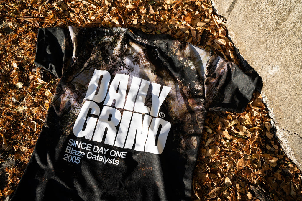 DAILY GRIND BLAZE FOREST JERSEY BROWN