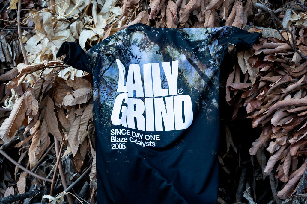 DAILY GRIND BLAZE FOREST JERSEY BROWN