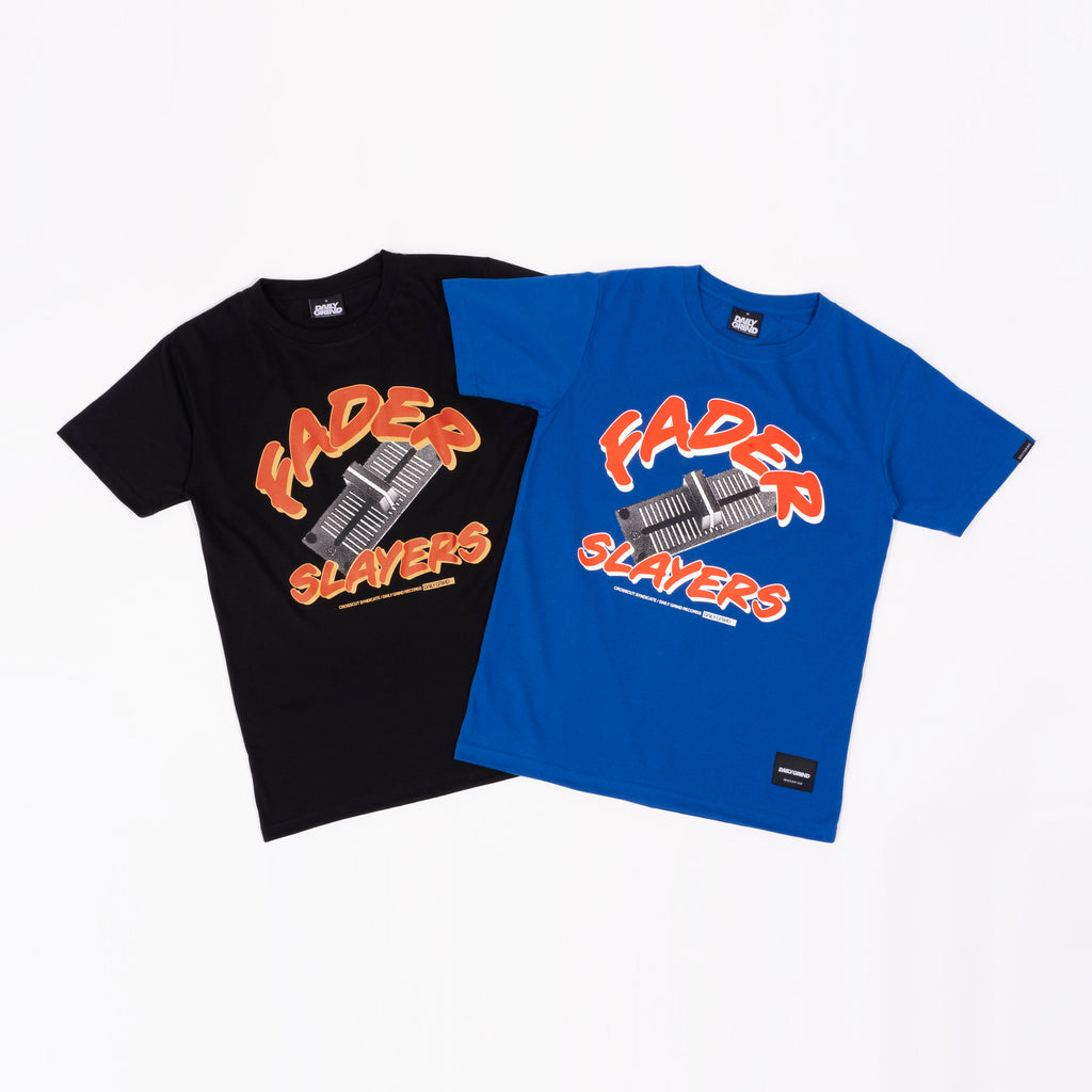 DAILY GRIND FADER SLAYERS TSHIRT BLACK