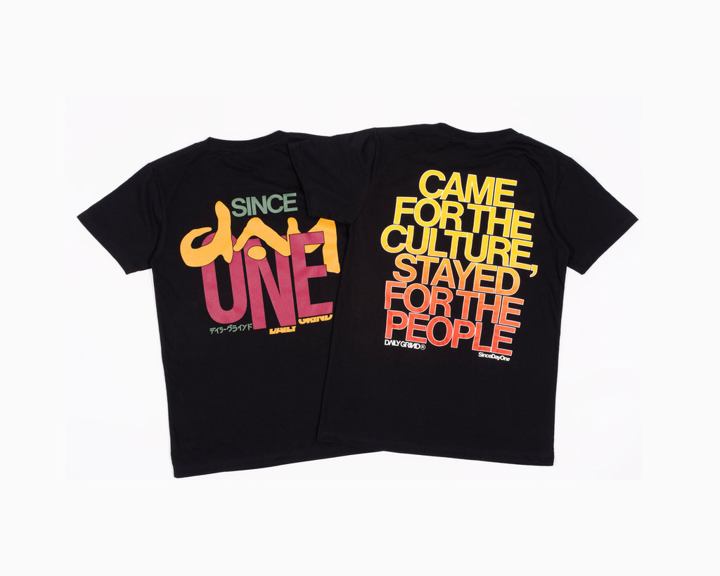 DAILY GRIND CULTURED TSHIRT BLACK