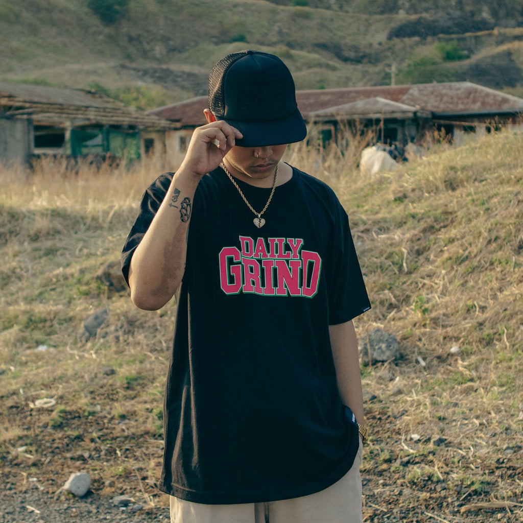 DAILY GRIND BINARY TSHIRT BLACK