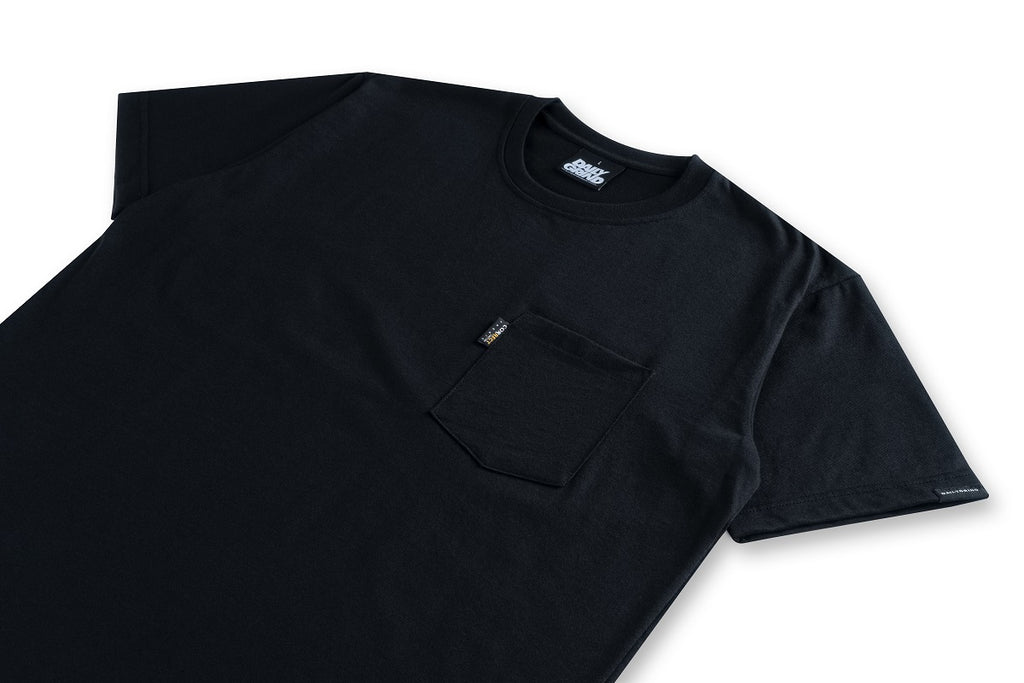 DAILY GRIND POCKET TEE 2 BLACK