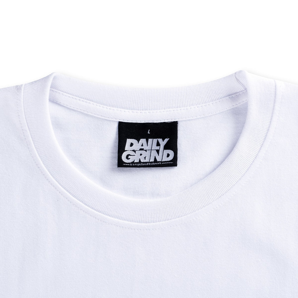 DAILY GRIND POCKET TEE 2 WHITE