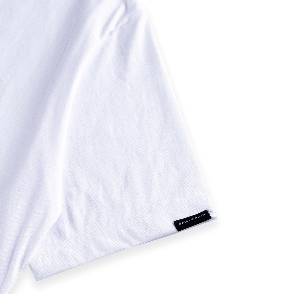 DAILY GRIND POCKET TEE 2 WHITE