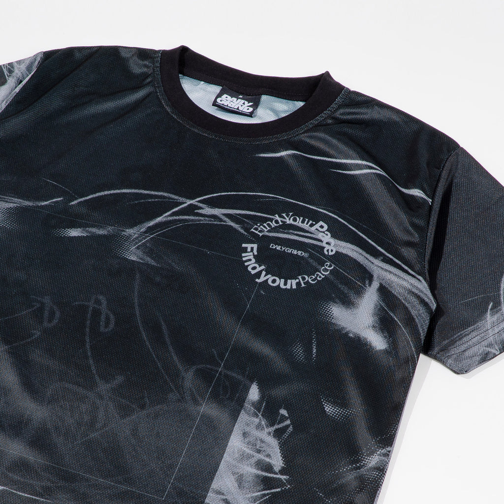 DAILY GRIND RUSH DYNAMICS JERSEY SHORTSLEEVE BLACK