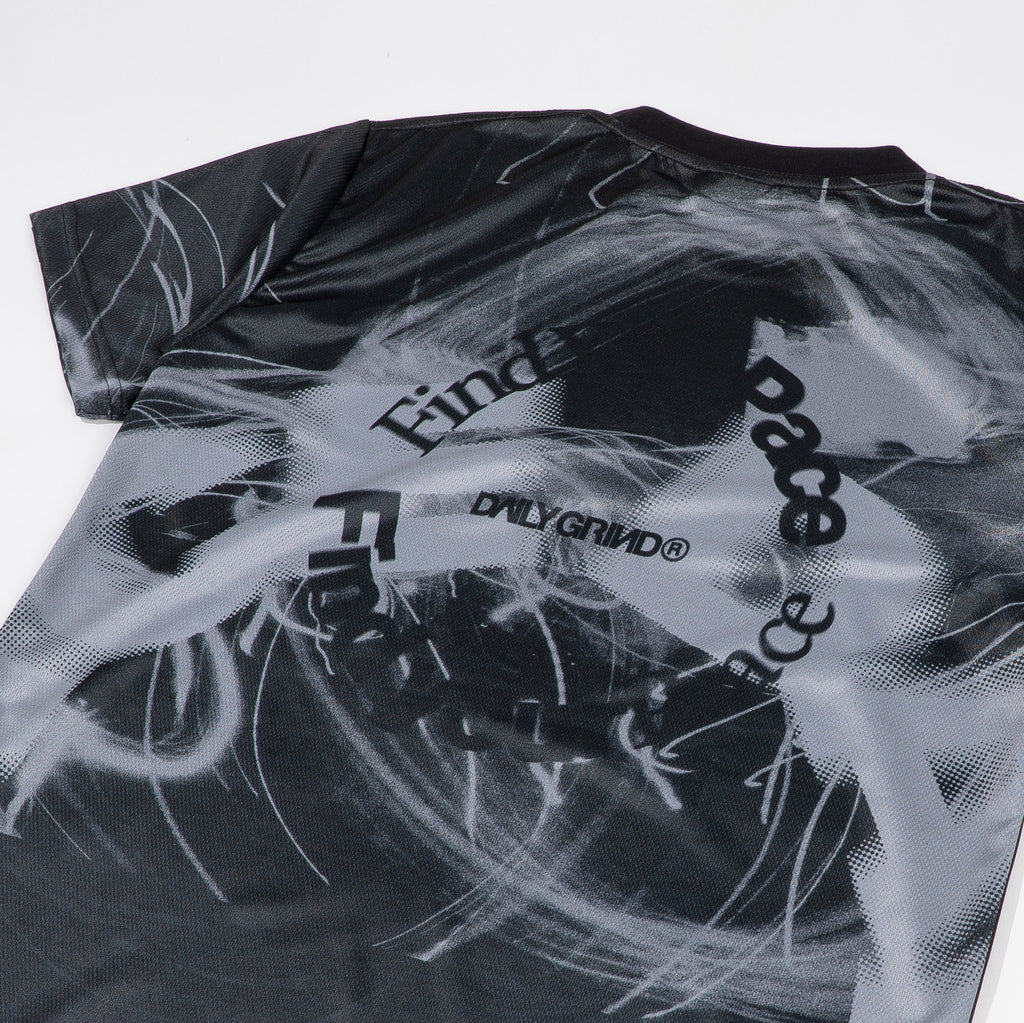 DAILY GRIND RUSH DYNAMICS JERSEY SHORTSLEEVE BLACK