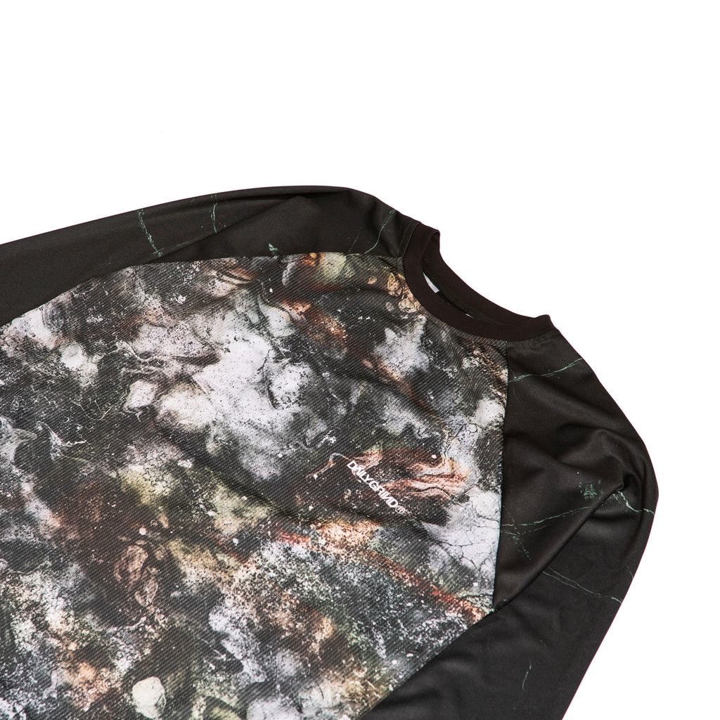DAILY GRIND STRATOS JERSEY RAGLAN BLACK