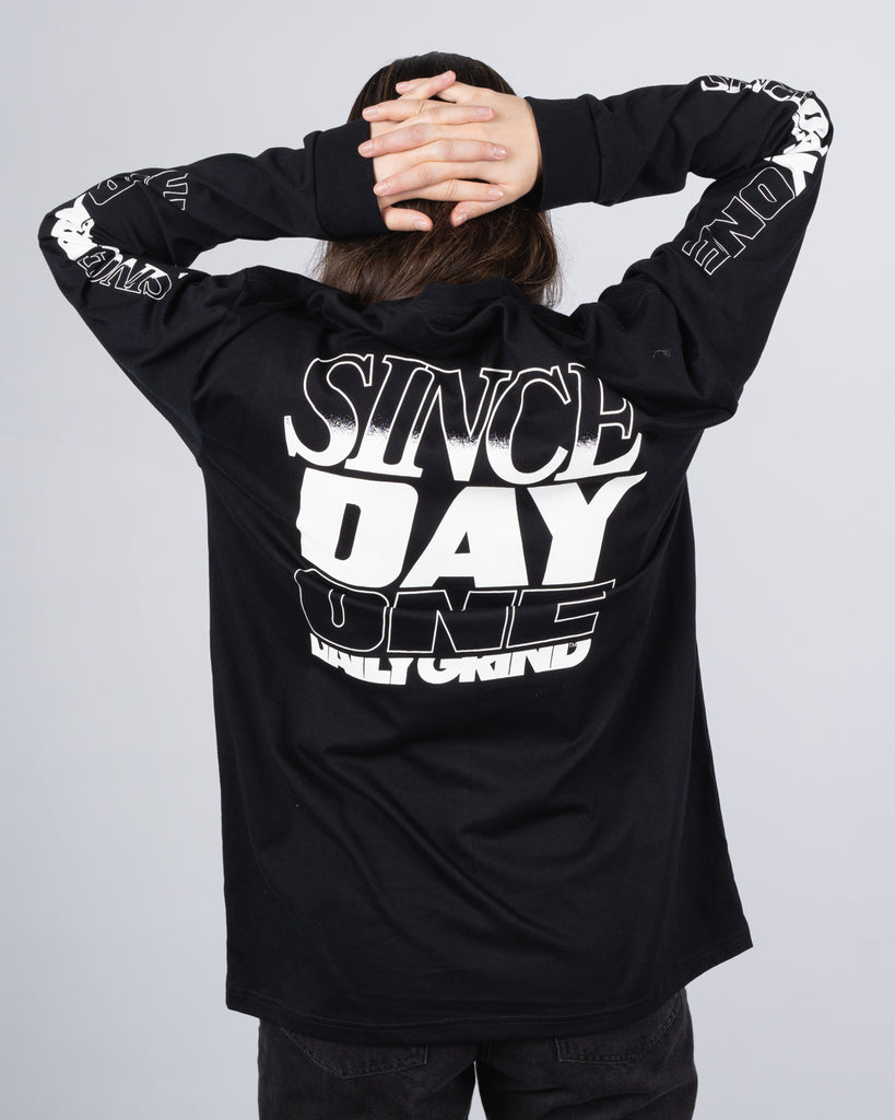 DAILY GRIND INVERT LONGSLEEVES BLACK