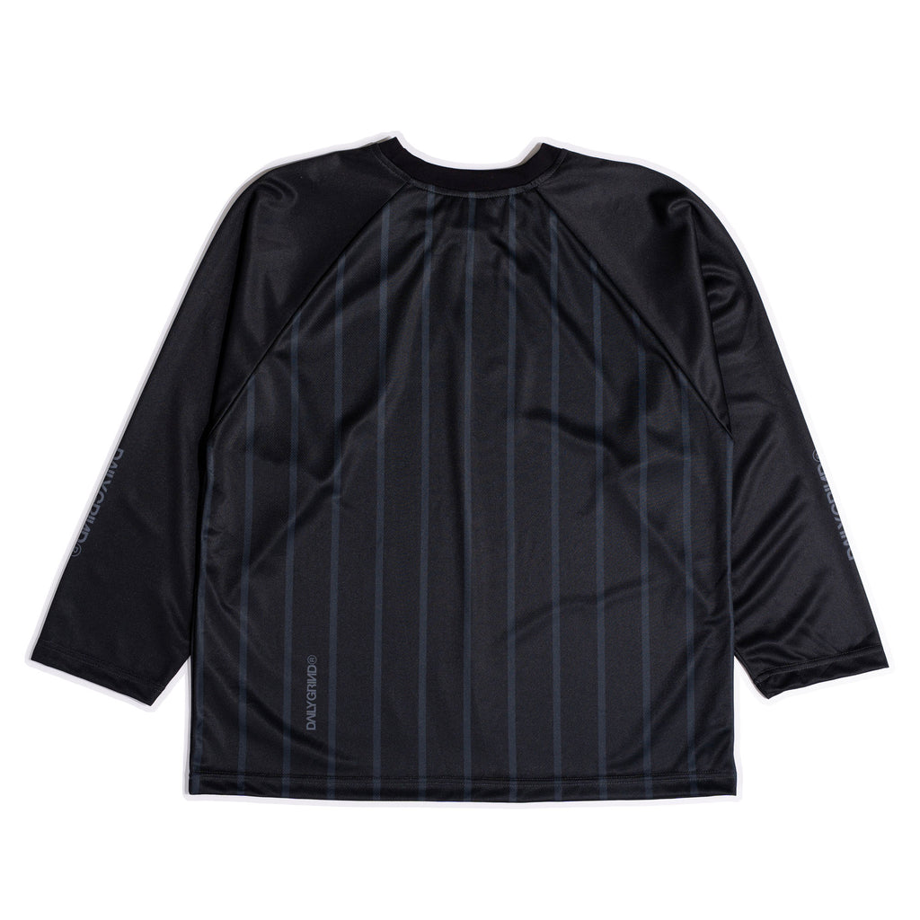 DAILY GRIND UPRIGHT JERSEY RAGLAN BLACK