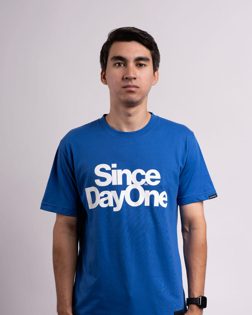 DAILY GRIND SINCE DAY ONE TSHIRT ROYAL BLUE