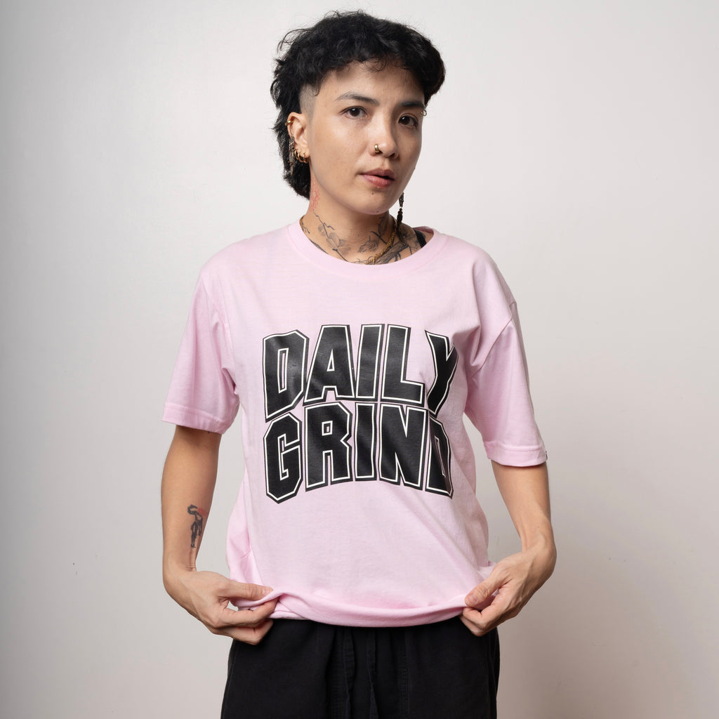 DAILY GRIND SCARLET TSHIRT PINK