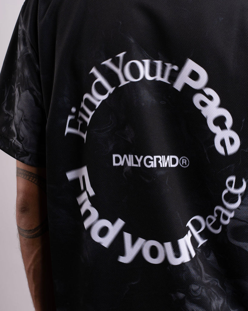 DAILY GRIND DYNAMICS FIND YOUR PACE JERSEY BLACK