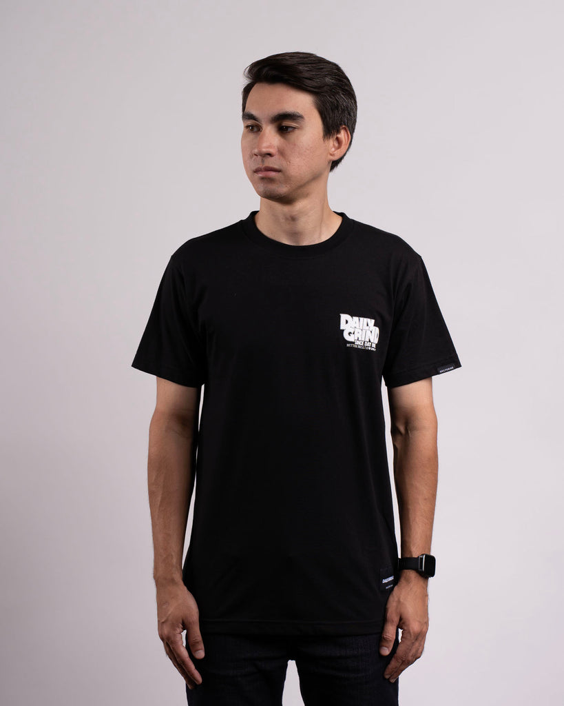 DAILY GRIND ROARING TSHIRT BLACK