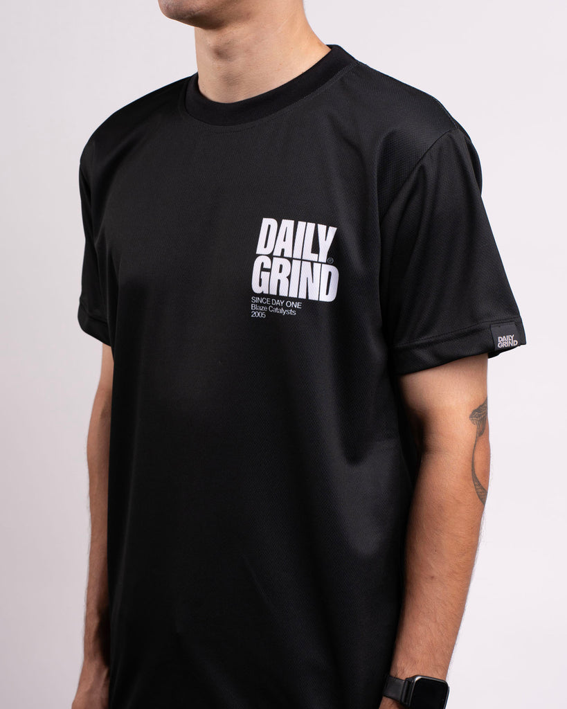 DAILY GRIND BLAZE JERSEY BLACK