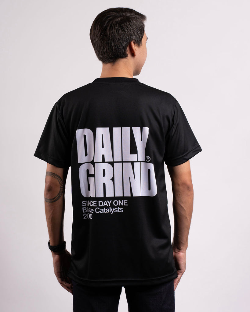 DAILY GRIND BLAZE JERSEY BLACK